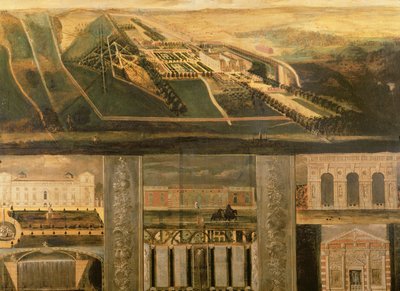 Topographical View of Wilton by Leonard Knyff